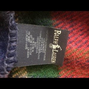 Ralph Lauren Bedding - Ralph Lauren tartan plaid blanket throw Ralph Lauren Bedding - Ralph Lauren tartan plaid blanket throw